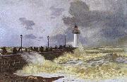 Claude Monet La Jettee Du Havre Sweden oil painting reproduction